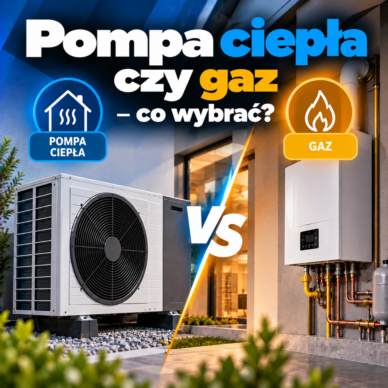 Pompa ciepła czy gaz – porównanie nowoczesnych systemów ogrzewania