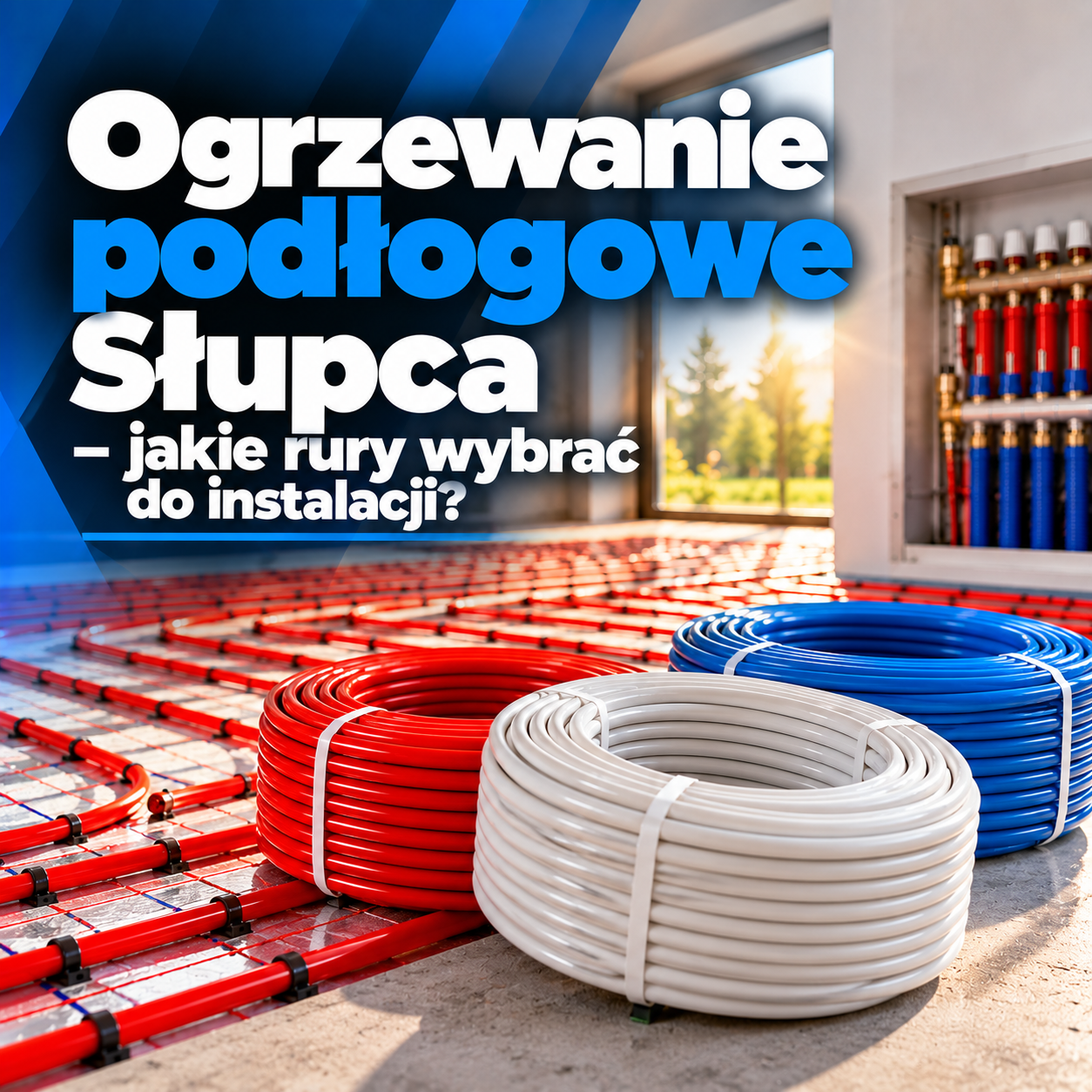 Ogrzewanie podłogowe Słupca – rury PEX i PERT do nowoczesnej instalacji