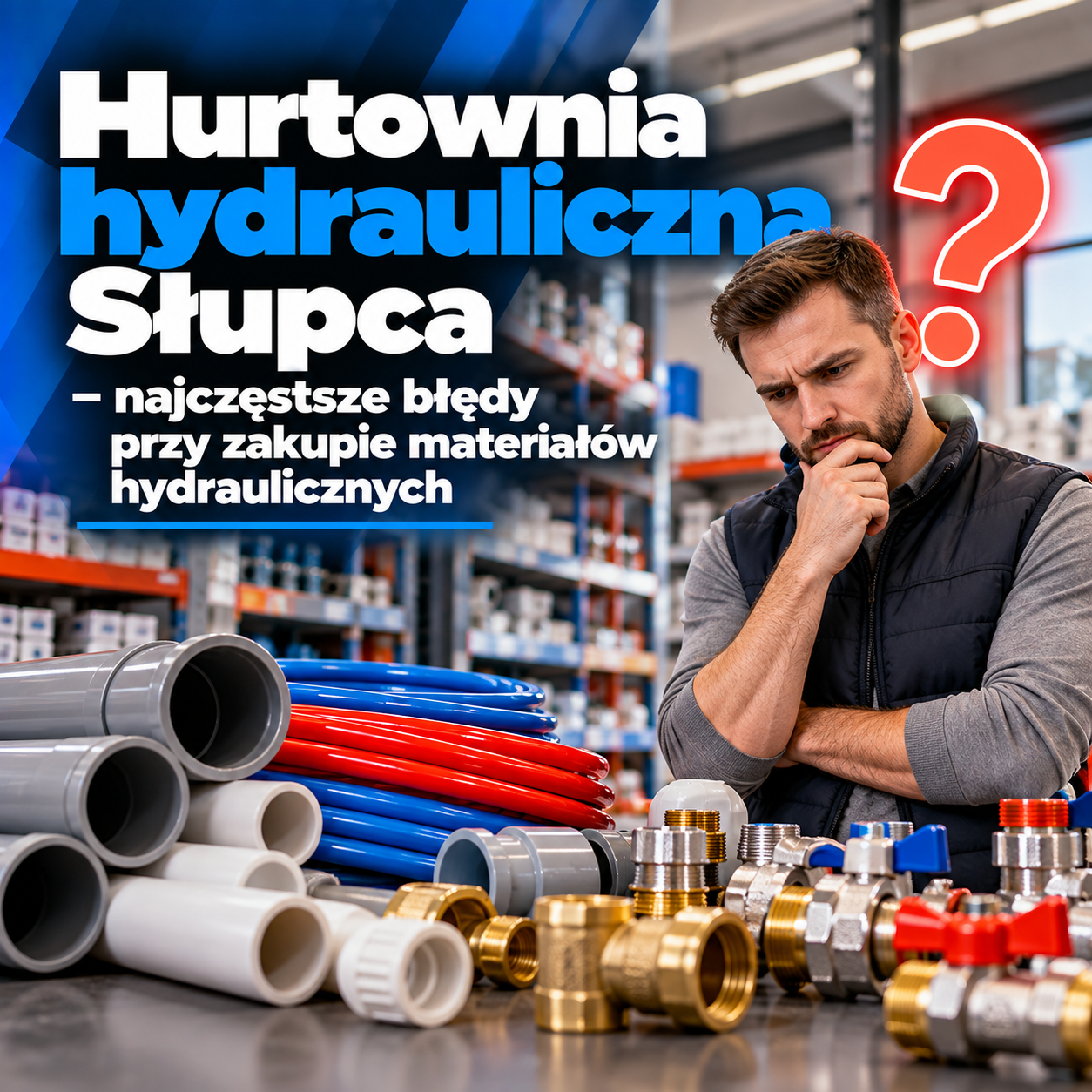Hurtownia hydrauliczna Słupca – materiały hydrauliczne do instalacji wodnych i grzewczych