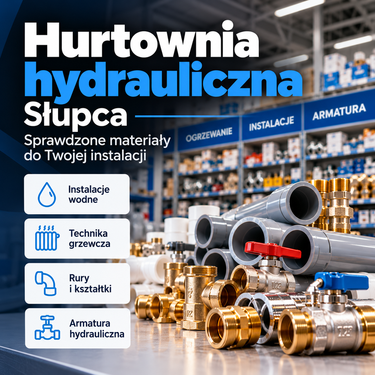 hurtownia hydrauliczna Słupca